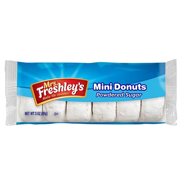 Mrs Freshley - Sugar Mini Donuts 6x12x6 EA