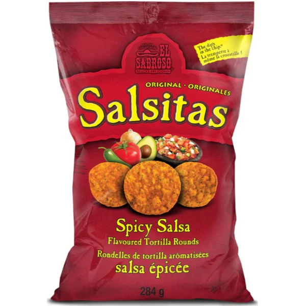 Snak King Inc - El Sabroso Salsitas Tortilla Chips 12x284 GR