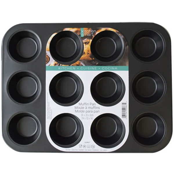 Kitchen Smart - 12 Cup Muffin Pan 6x EA