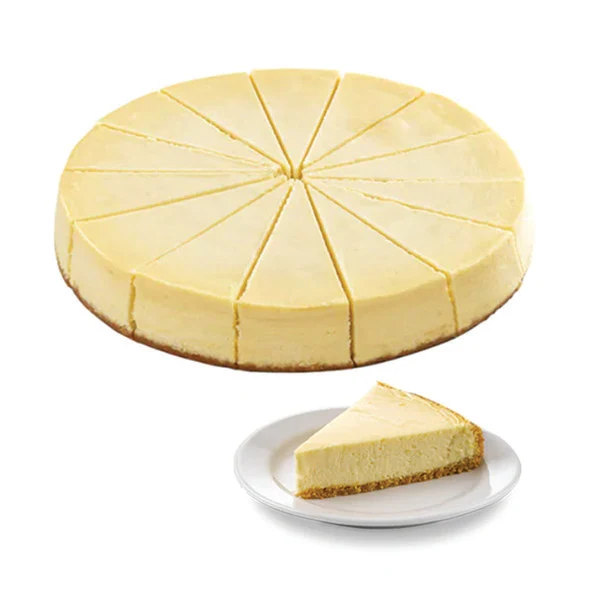 Elite Sweets - Cheesecake 10IN Plain Sliced 4x1.9 KG