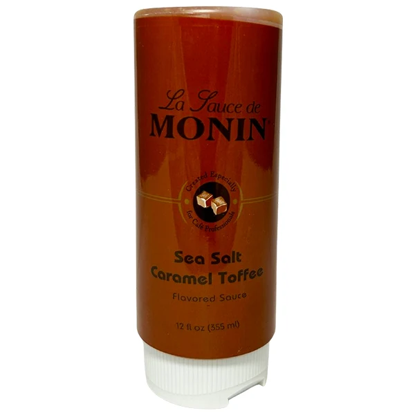Monin - Sea Salt Caramel Toffee Sauce 6x12 OZ
