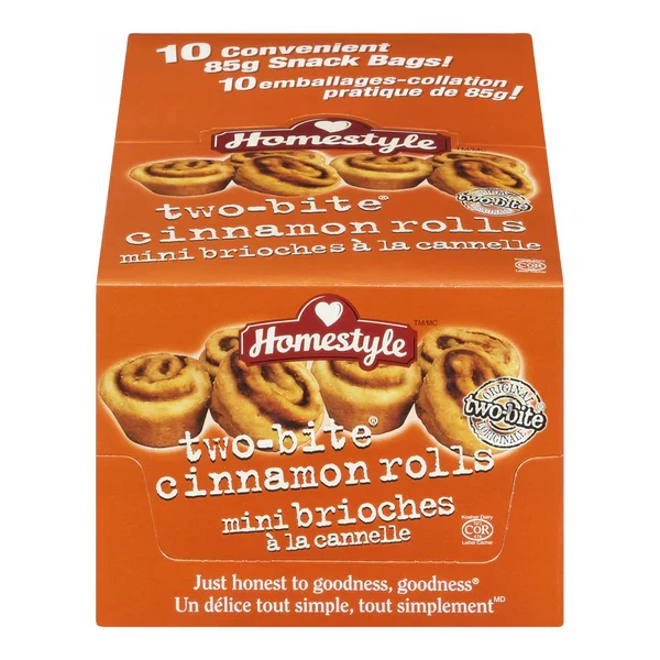 Homestyle - Two-Bite Cinnamon Rolls 4X10x70GR