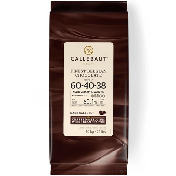Callebaut - Intense Semi-Sweet Chocolate Callets 10KG