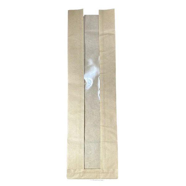 Mpc Paper - Window Bread Bag Brown 4X2X24 1000EA