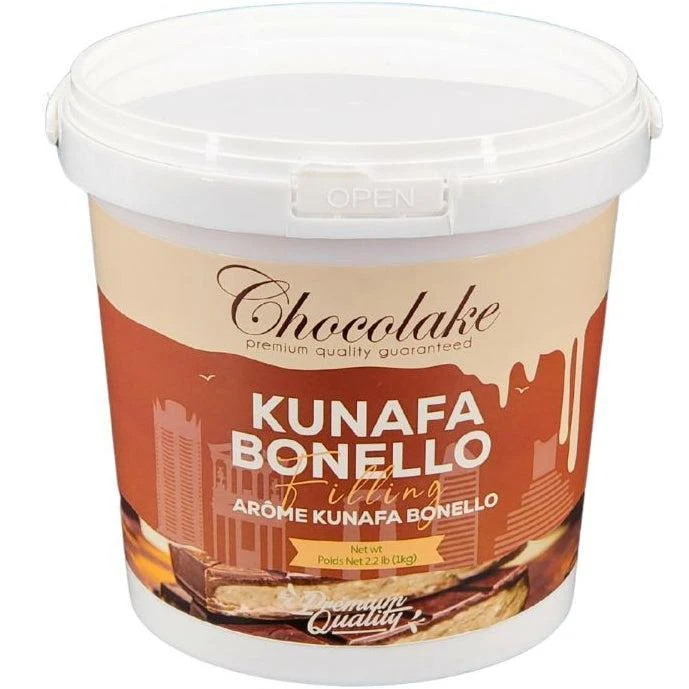 Chocolake Kunafa Bonello Filling — Case (4 x 1 KG)
