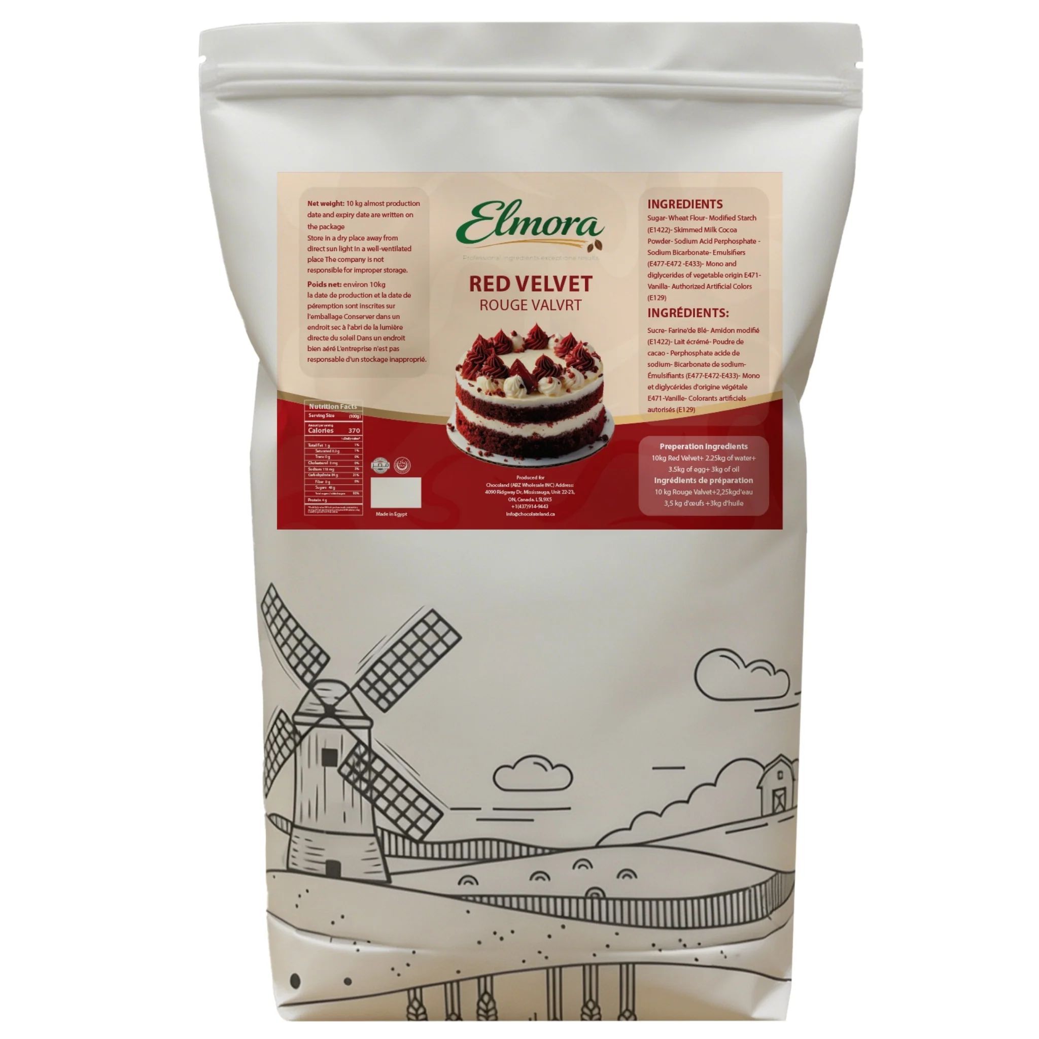 Elmora Red Velvet Cake Mix