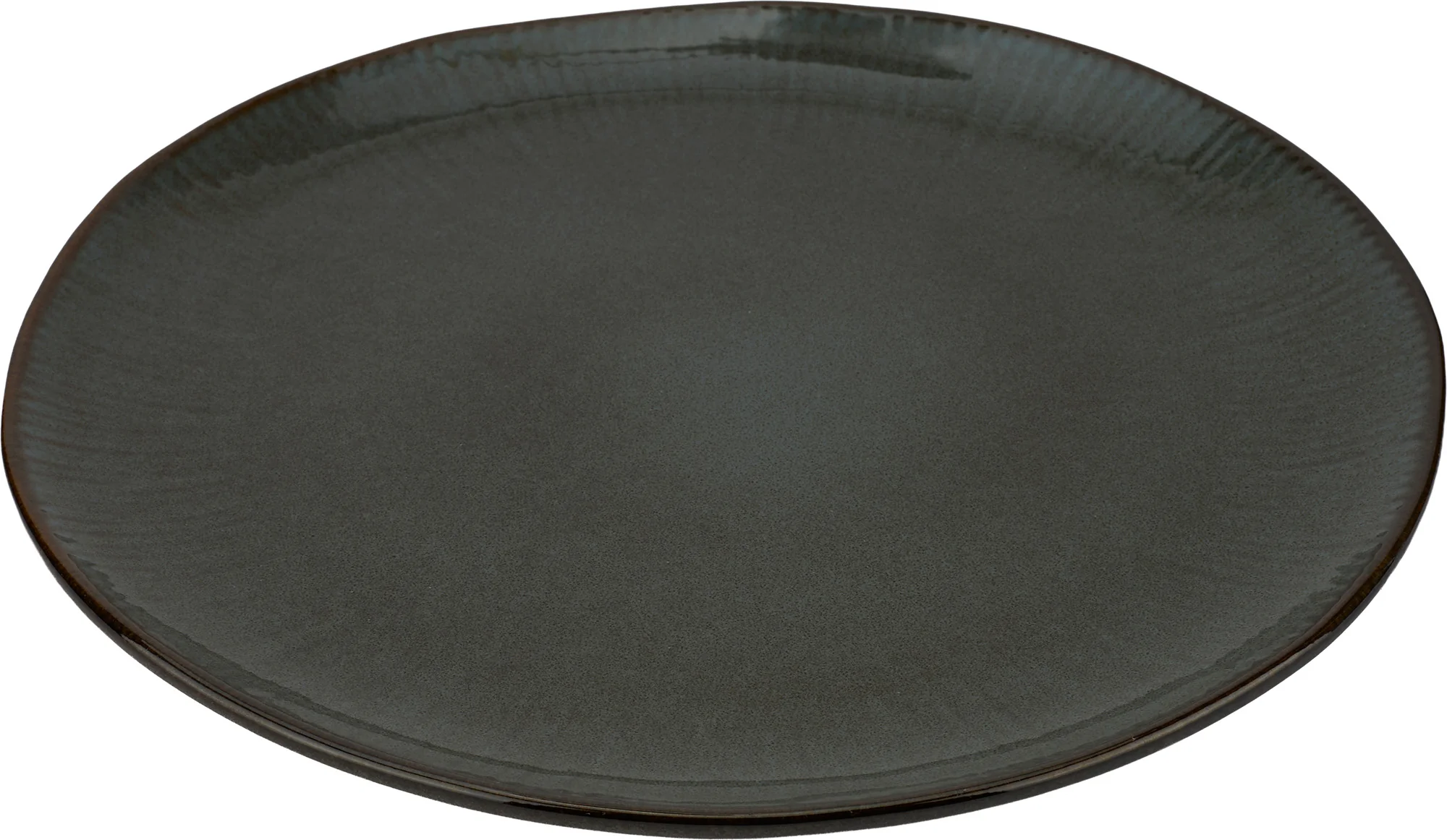 Stoneware HZ - Grey - 10.5" Dessert Plate — Case (4 CT)