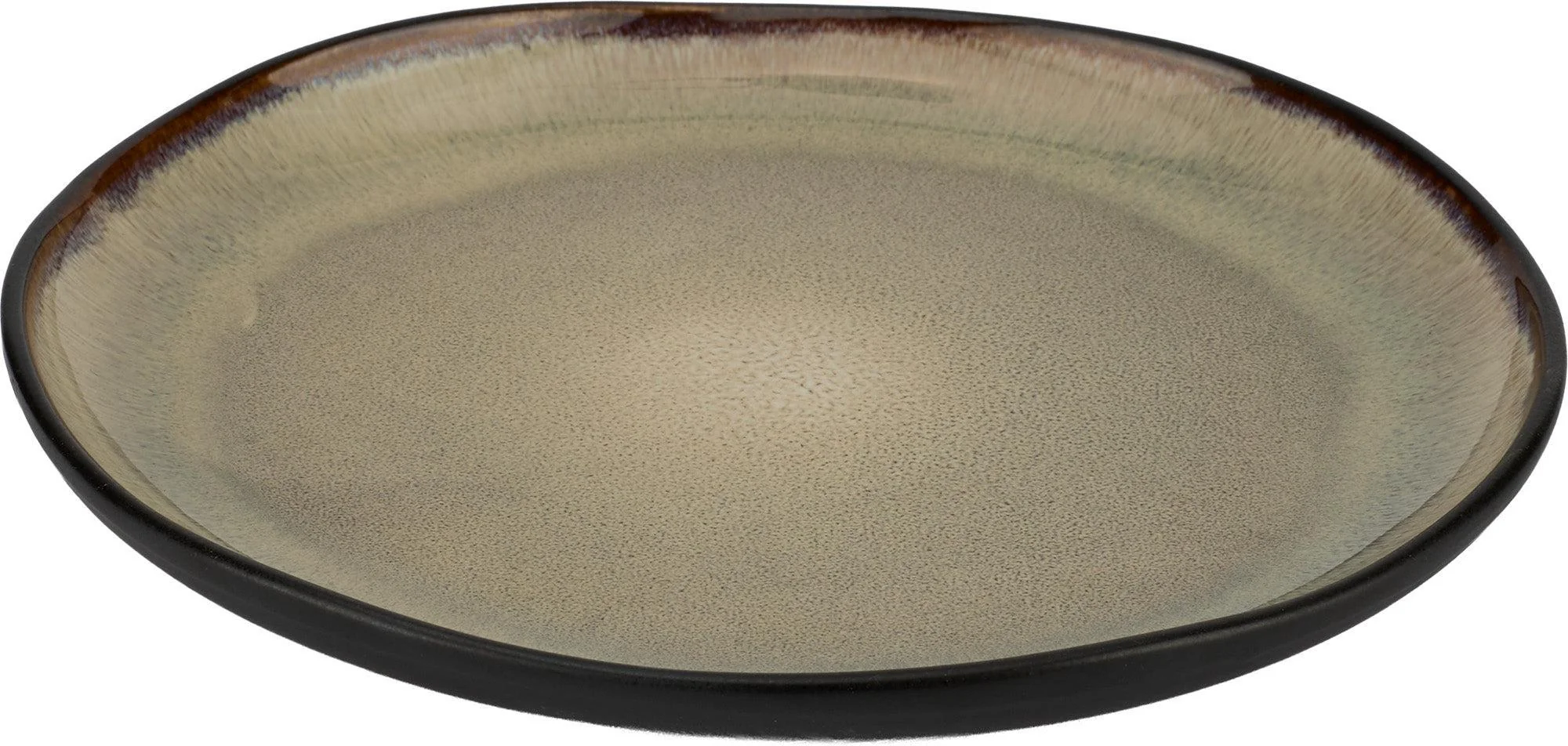 Stoneware HZ3 - Brown - 8.3" Dessert Plate — Each (1 CT)