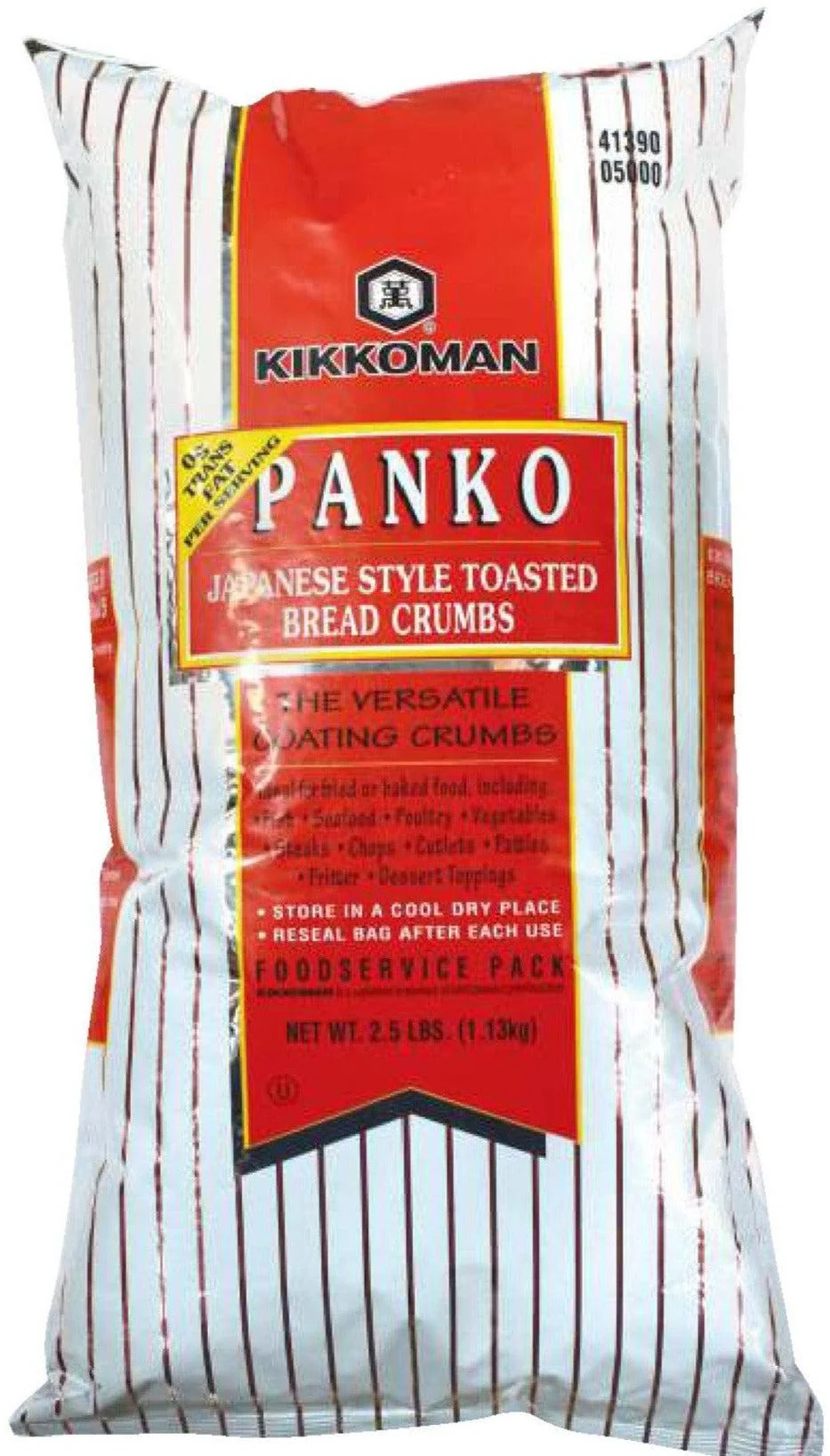 Kikkoman - Panko - Bread Crumbs - Japanese Style — Case (6 x 2.5 LB)