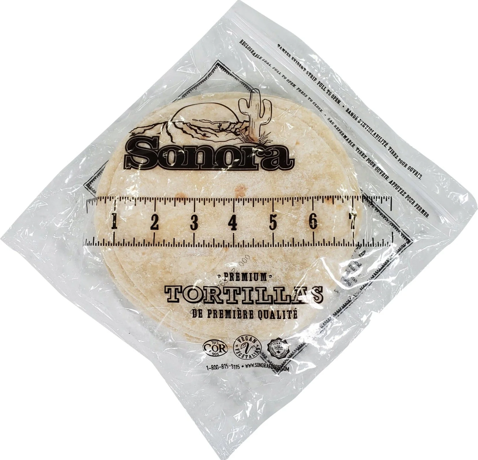Sonora - Tortilla - White - 6 1/2in - 221000 — Case (12 CT)