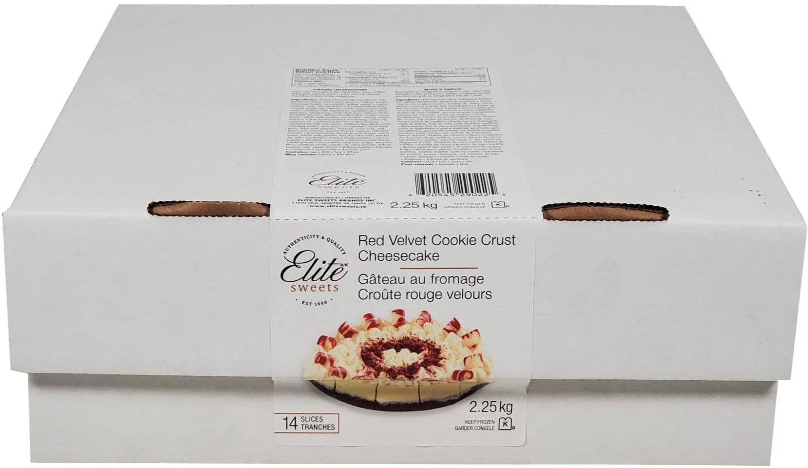 Elite Sweets - Cake - 10" Red Velvet Cheesecake — Each (1 CT)