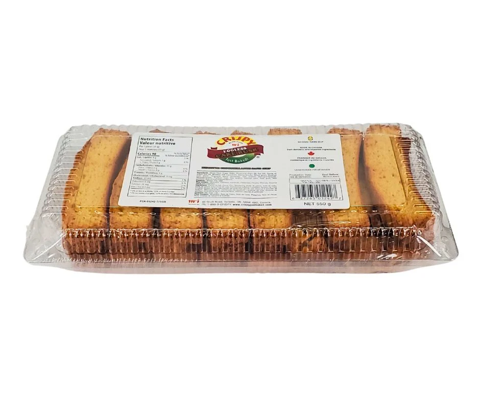 Crispy - Cake Rusk - Eggless — Case (14 x 550 G)