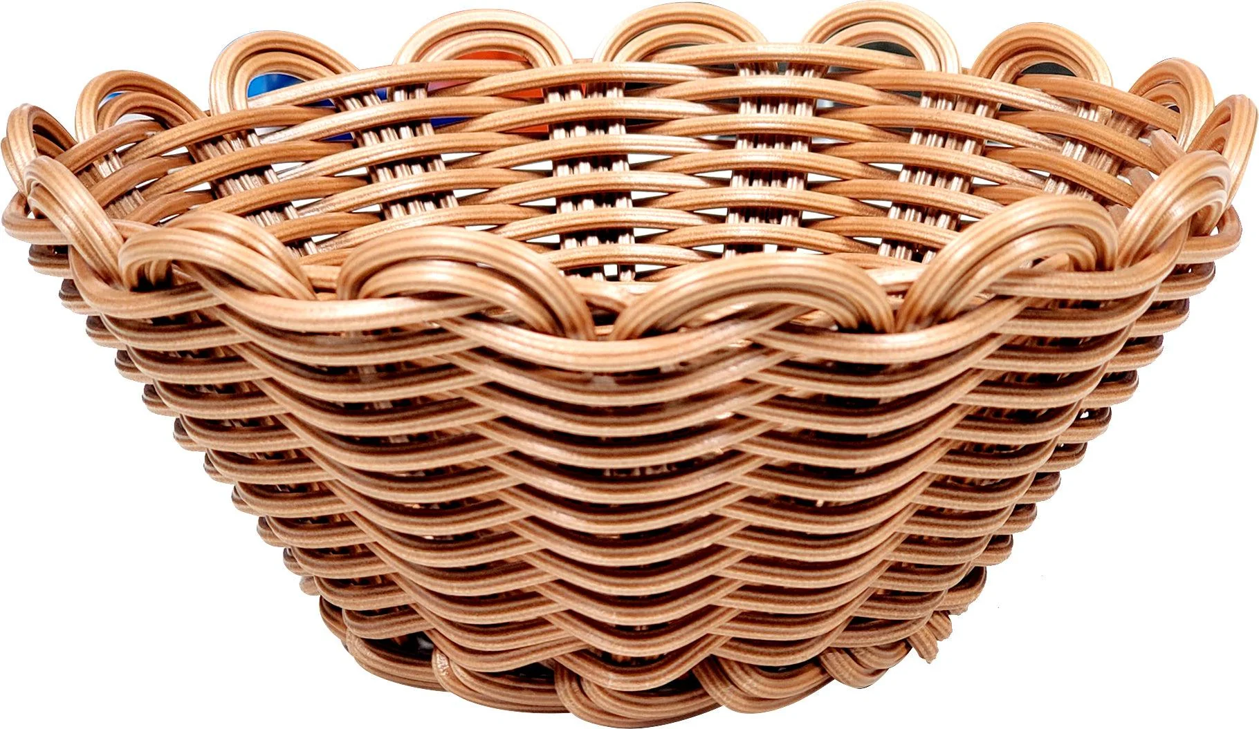 Bread Basket - Brown - 16cm/6.3" Dia - JD2171Y — Each (1 CT)