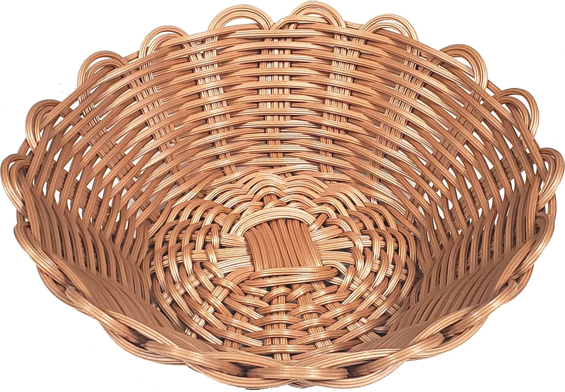 Bread Basket - Brown - 20cm/7.9" Dia - JD2168Y — Each (80 CT)