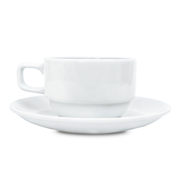 Standa - Cup&Saucer Stacking-8OZ.Por-6C&6S 6x1 EA