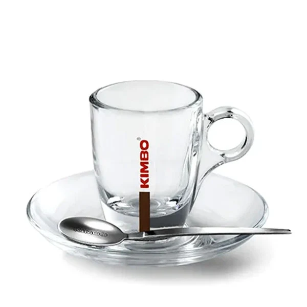 Kimbo - 6-PC Espresso Glass Cup Set 1EA