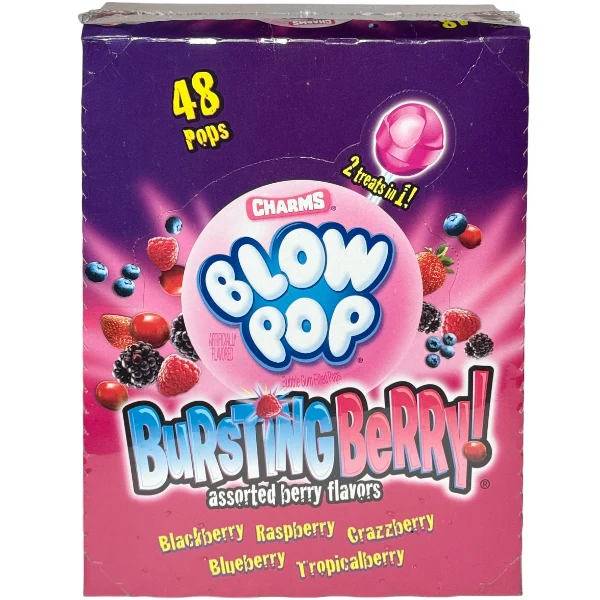 Charms - Blow Pop Bursting Berry 48x18 GR