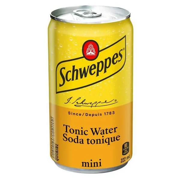 Schweppes - Tonic Water Mini Cans 24x222 ML