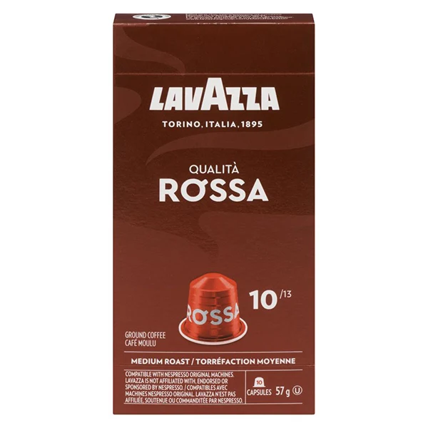Lavazza - Coffee Pods Qualita Rossa 10x10x57 GR