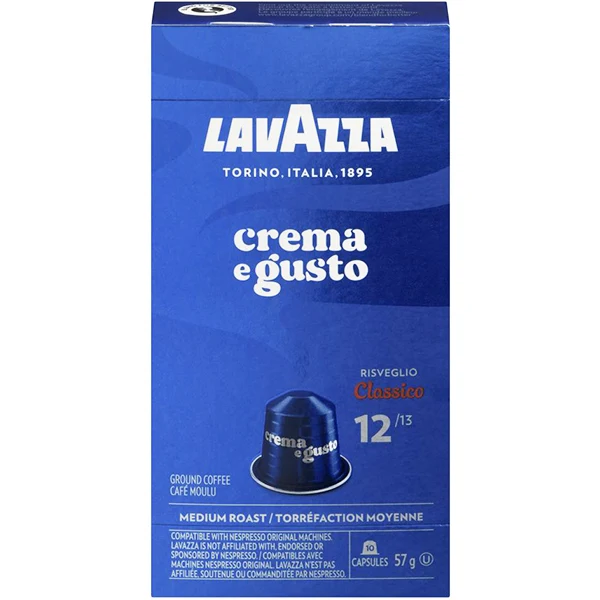 Lavazza - Coffee Pods Crema E Gusto 10x10x57 GR