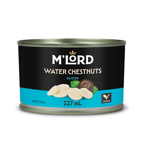 M'Lord - Water Chestnut Sliced 227ML