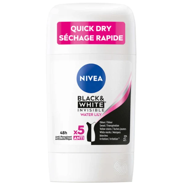 Nivea - Black & White Invisible Water Lily Antiperspirant 51GR