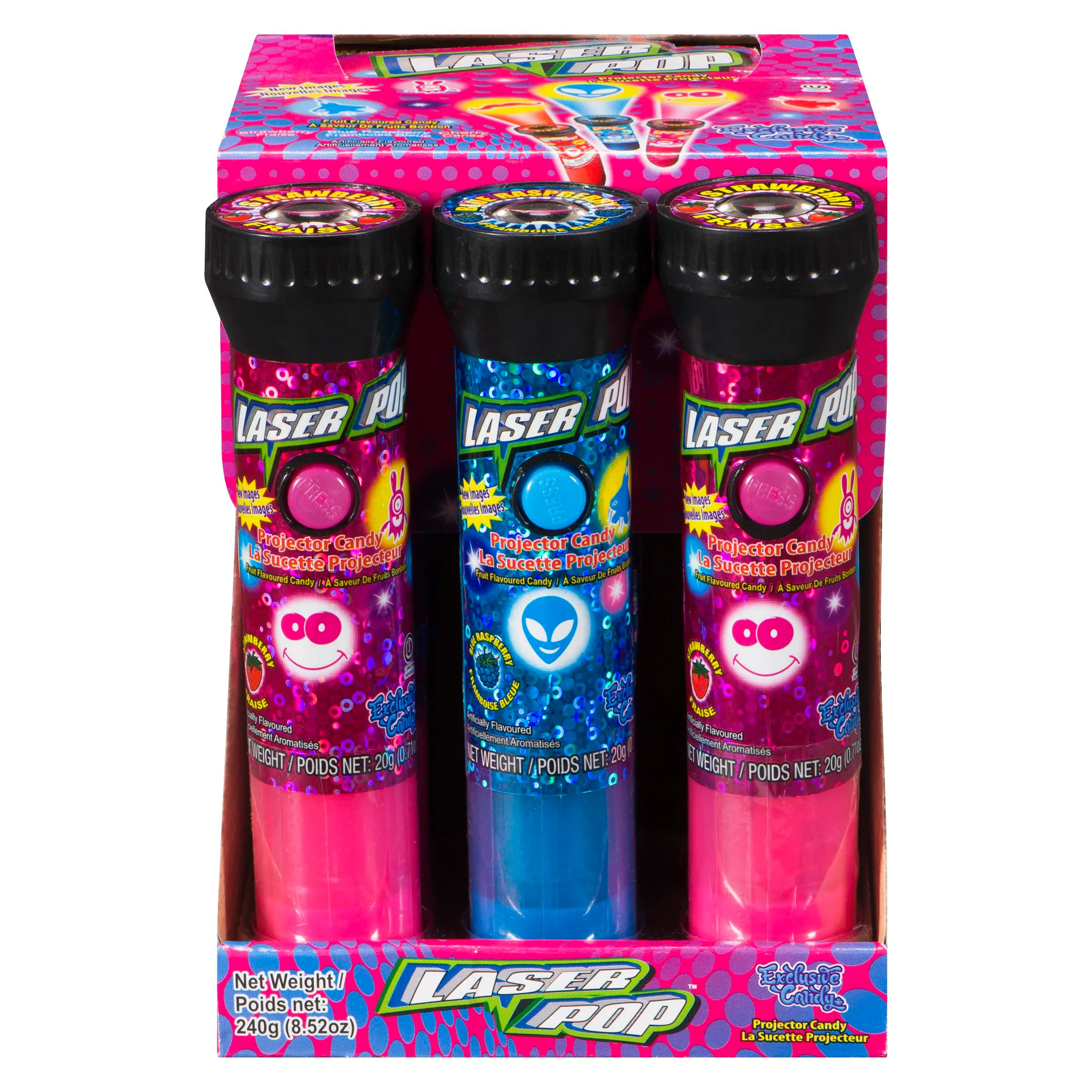 Exclusive - Laser Pop Projector Candy 12x20 GR