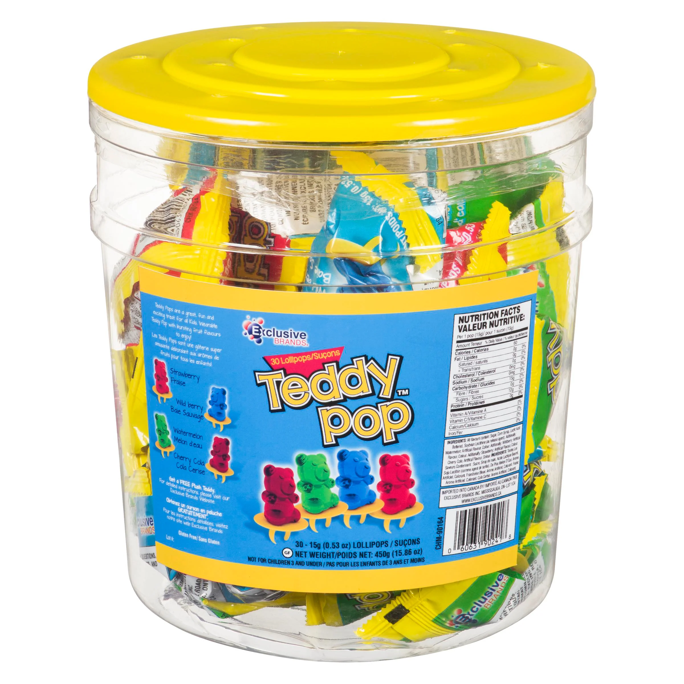 Teddy Pop - Jar 450GR