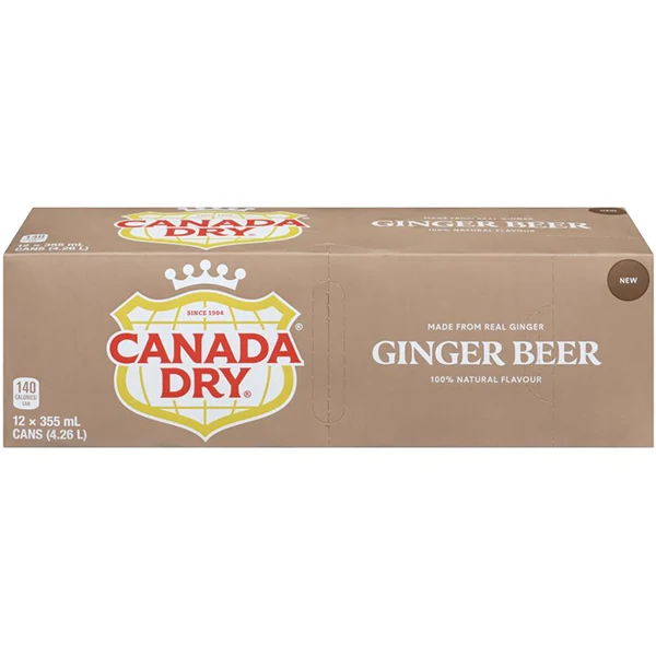 Canada Dry - Gingerbeer Cans 12x355ML
