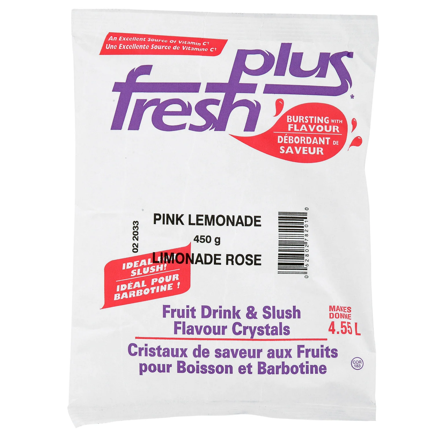 Fresh Plus - Pink Lemonade 450GR