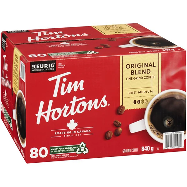 Tim Hortons - Th Original Blend Coffee 80 Kcup 840G