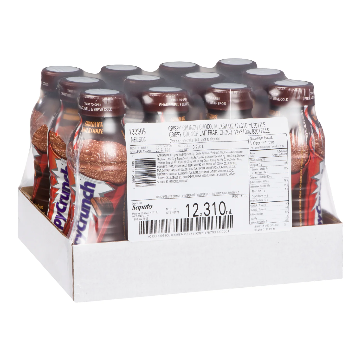 Neilson - Crispy Crunch Shake 12x310 ML