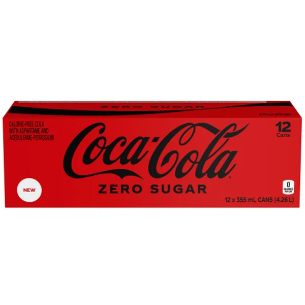 Coke - Zero Cans 12x355ML