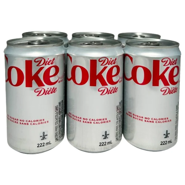 Coca Cola - Diet Coke 6x222 ML