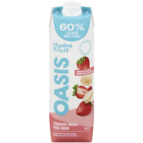 Oasis - Hydrafruit Strawberry Banana Juice 960ML