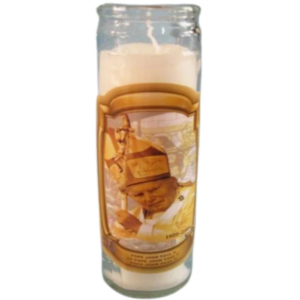 Standa - Rel.Candle Pope John Paul Ii 1EA