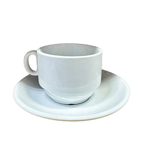 Standa - Cup&Saucer Stacking-8OZ.Por-6C&6S 1EA