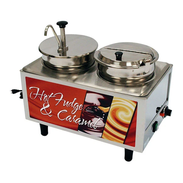 Winco - Benchmark Hotdog Steamer Display EA