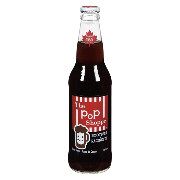 Pop Shoppe - Root Beer Soda GB12x355 ML 12x355ML
