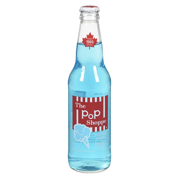 Pop Shoppe - Cotton Candy Soda Gb 12x355ML