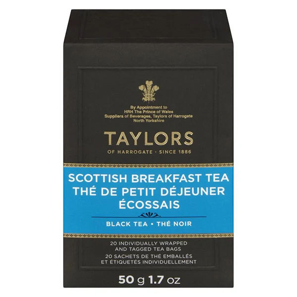 Taylors Of Harrogate - Scottish Breakfast Tea 50GR 20 PK