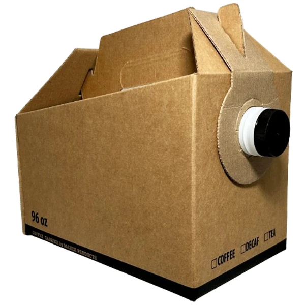 Maher Products - 96oz Coffee Carrier Beverage Box 5x5 PK