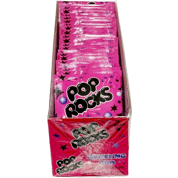 Pop Rocks - Crackling Bubble Gum 24EA