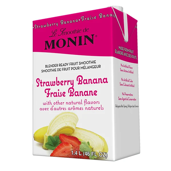 Monin - Strawberry Banana Smoothie 46OZ