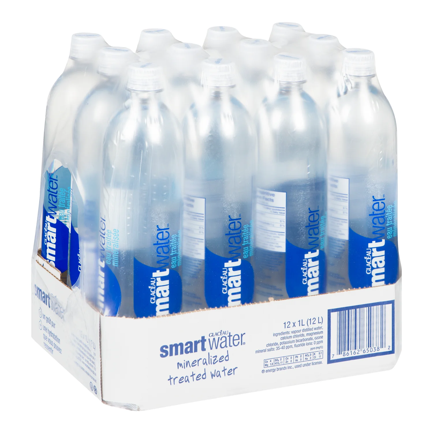 Glaceau - Smartwater PET 12x1LT
