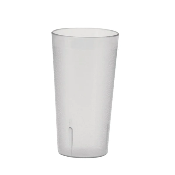 Winco - 16 OZ Clear Pebbled Tumblers 12EA