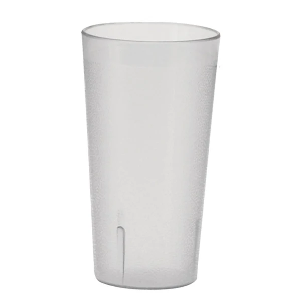 Winco - 20 OZ Clear Pebbled Tumblers 12EA