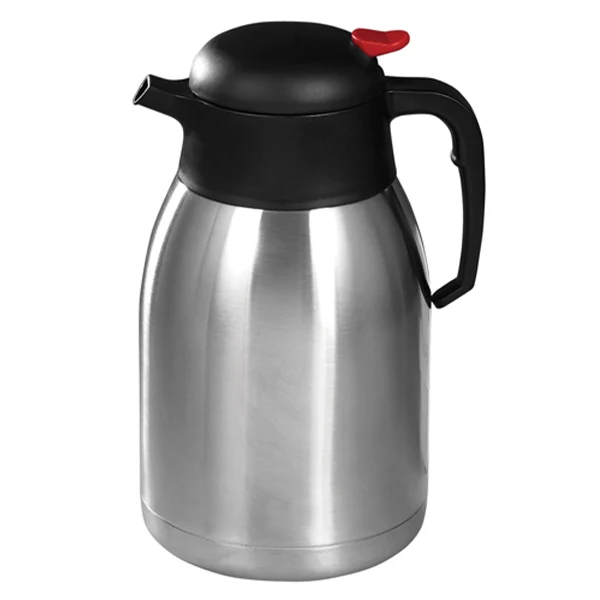 Winco - 2L Insulated Carafe W/ Push Button 1EA