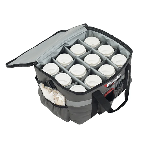 Winco - Premium Catering Bag Medium W/Beverage Divider 1EA