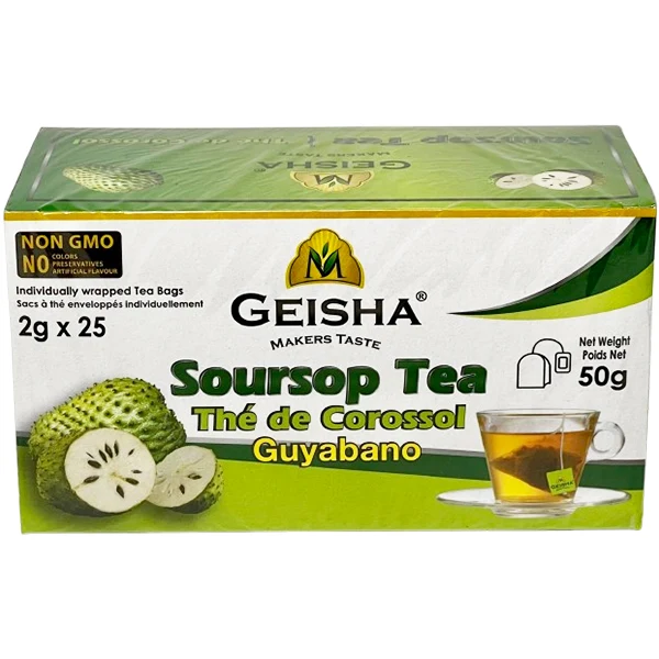 Geesha - Soursop (Guyabano) Tea 25PK